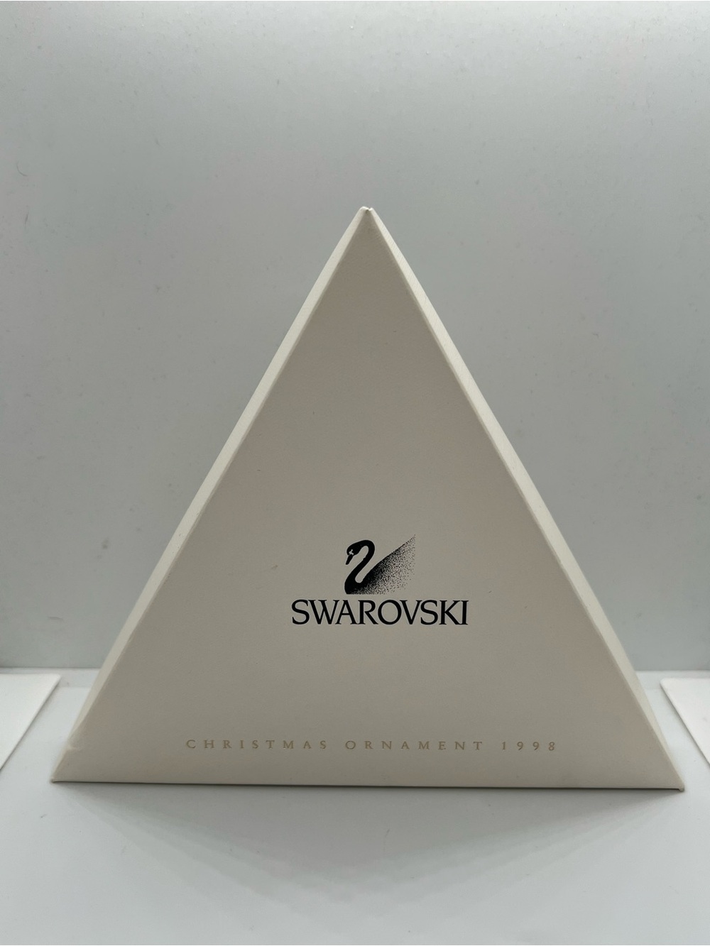 Swarovski Crystal 1998 Annual Snowflake Christmas Ornament with Box